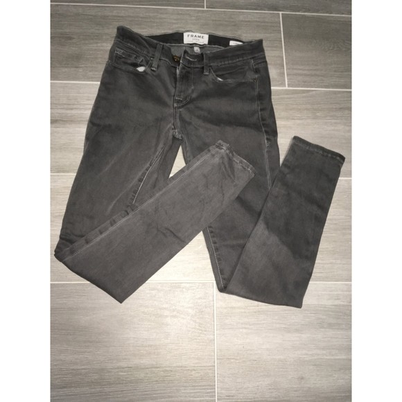 FRAME Denim Le Skinny De Jeanne Jeans 25 - Picture 5 of 9